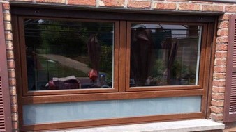 Pose de châssis PVC à Soumagne